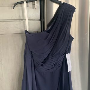 Azazie stormy color bridesmaid dress A16 NWT